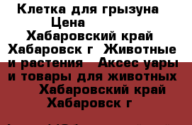 Клетка для грызуна › Цена ­ 1 400 - Хабаровский край, Хабаровск г. Животные и растения » Аксесcуары и товары для животных   . Хабаровский край,Хабаровск г.